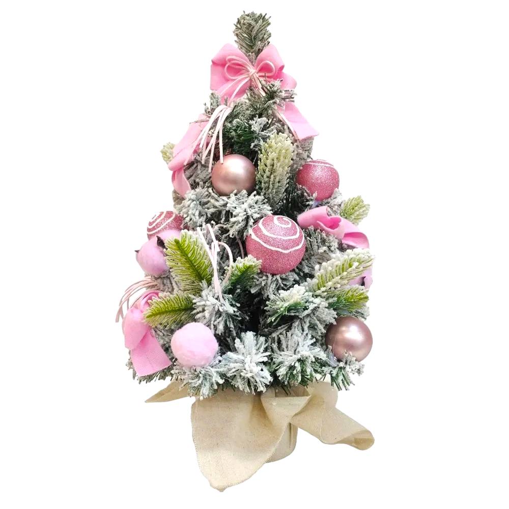 ARVORE NATAL DECORADA LUXO 30CM